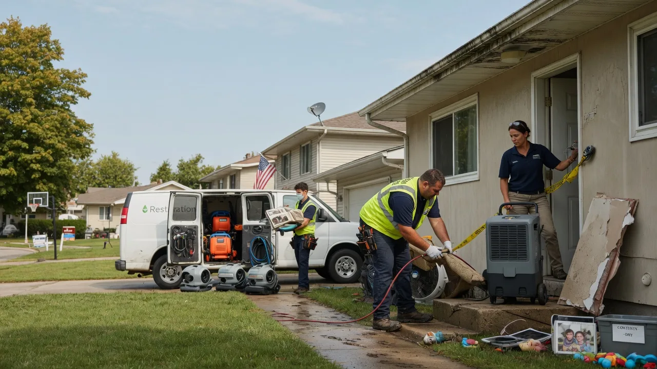 Water Damage Restoration in Morristown, TN near me